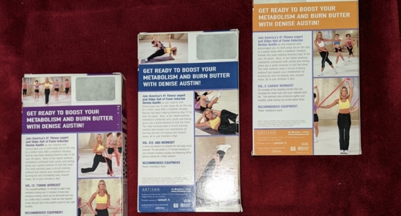 Yoga CD & (3) Exercise VHS tapes - Picture 4 of 4